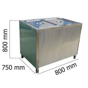 Tủ giữ nóng thức ăn 2 khay
